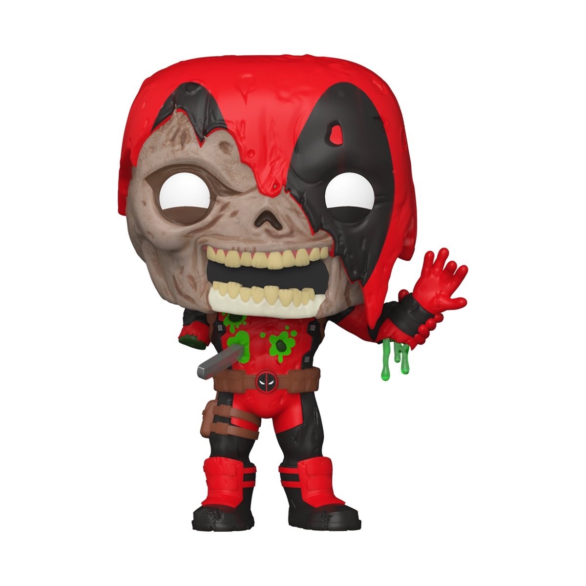 FUNKO Pop • Zombie DEADPOOL (Marvel Zombies) #661 • w/Pro • Ships Free FUNKO Pop • Zombie DEADPOOL (Marvel Zombies) #661 • w/Pro • Ships Free