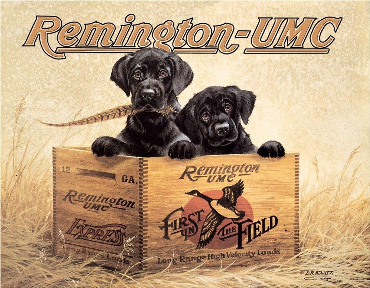 Remington Rifle Finder\'s Keepers Tin Sign wall decor 12.5\
