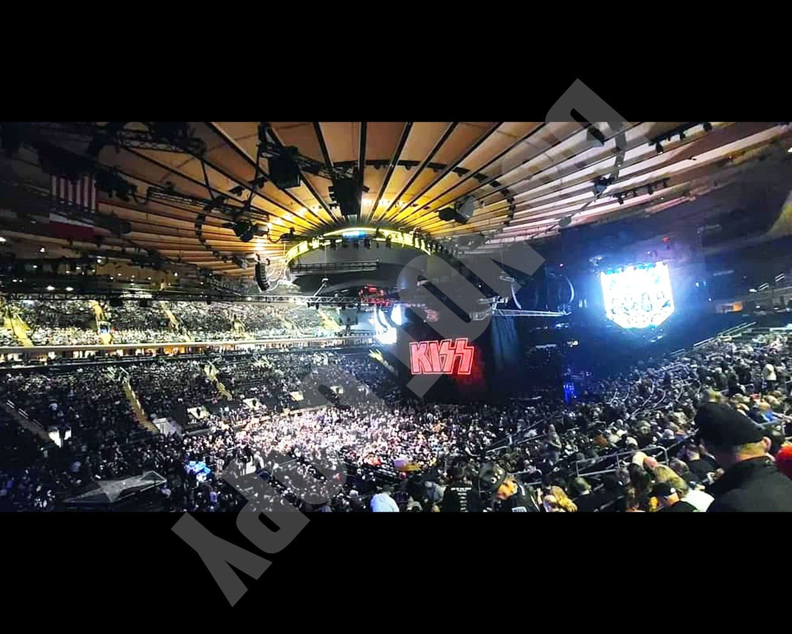 KISS 2023 End of the Road Tour New York City Madison Square Garden 8x10 Photo