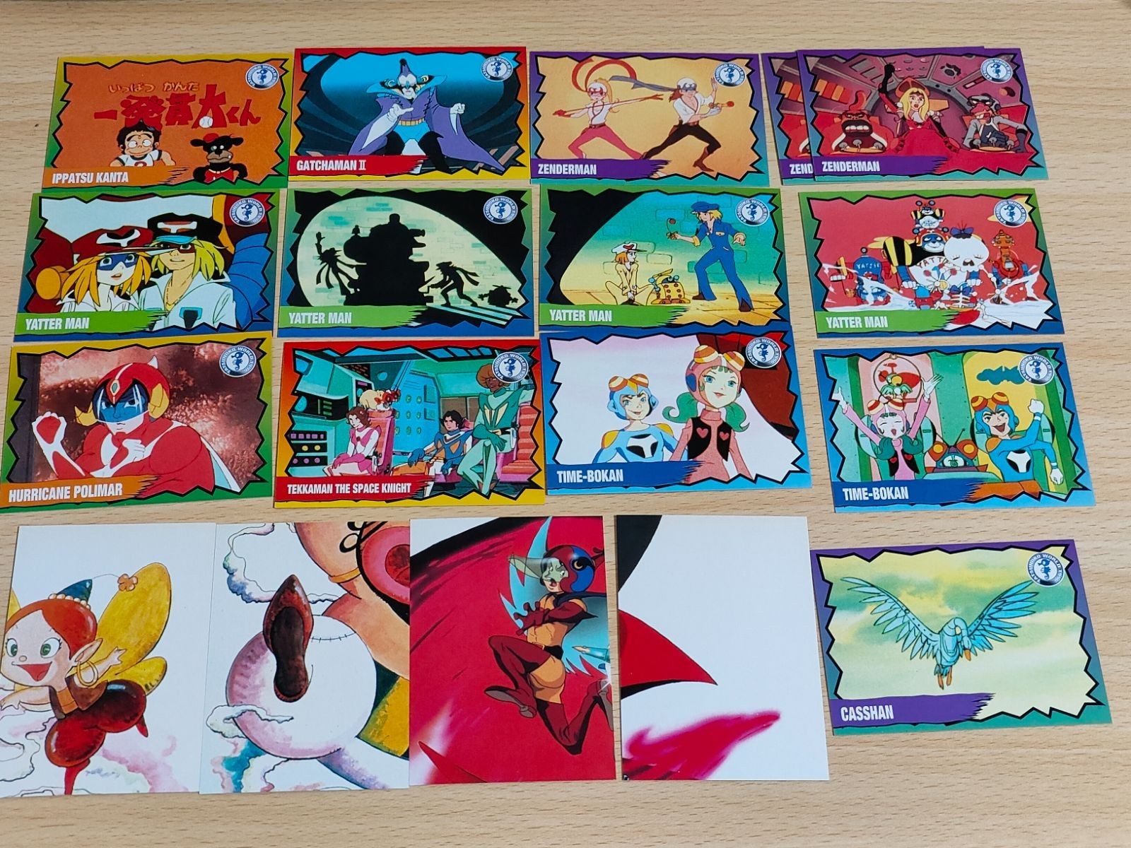 Tatsunoko Pro Epoch Card Lot Gatchaman Yatterman Tekkaman Rare Tatsunoko Pro Epoch Card Lot Gatchaman Yatterman Tekkaman Rare