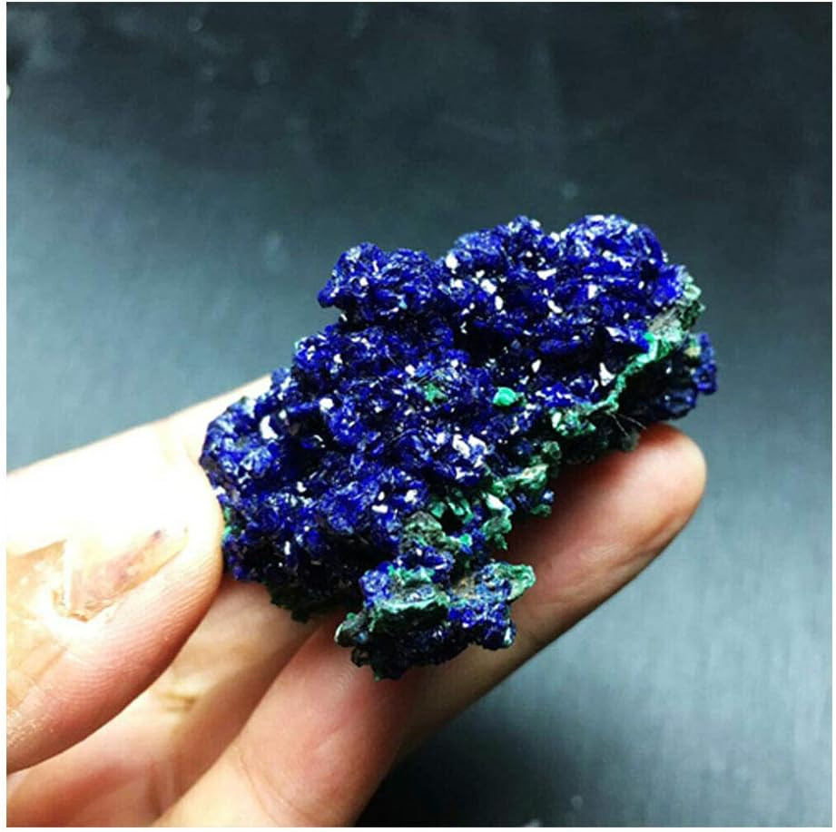 1Pcs Natural Azurite Malachite Crystal Mineral Specimen Healing Stone 1-3Cm