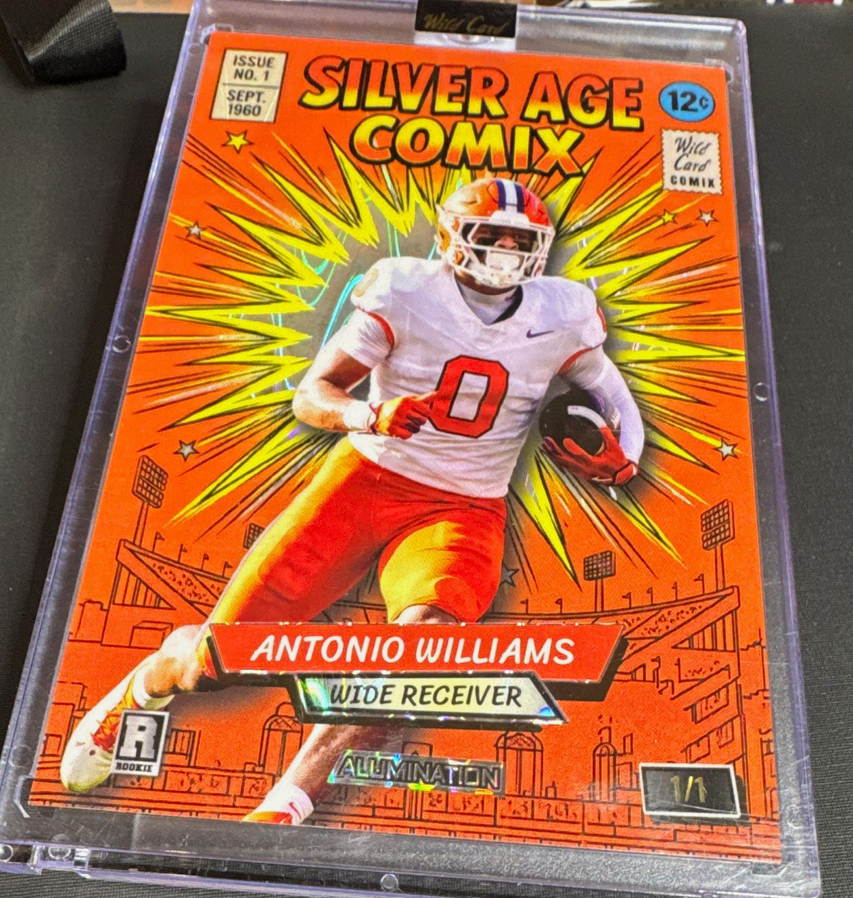 Wild Card 2026 Silver Age Comix Alumination Antonio Williams JSACOR1-AW 1/1
