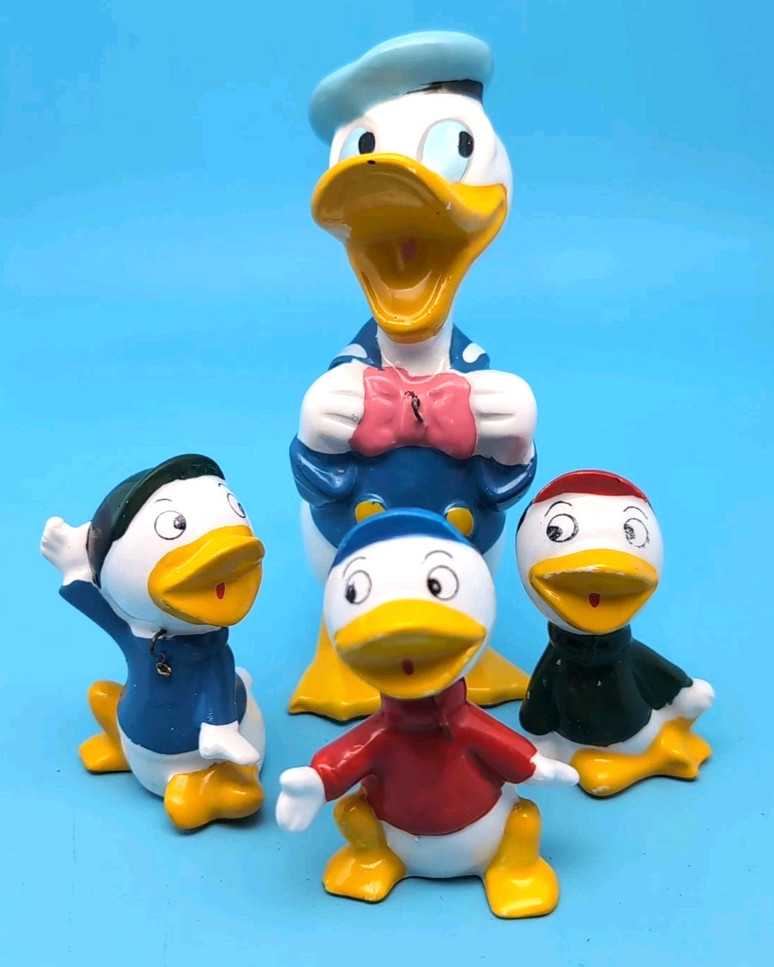 Vintage 1960s Ceramic WD-48 Dan Brechner Walt Disney Donald Duck Family MCM Rare