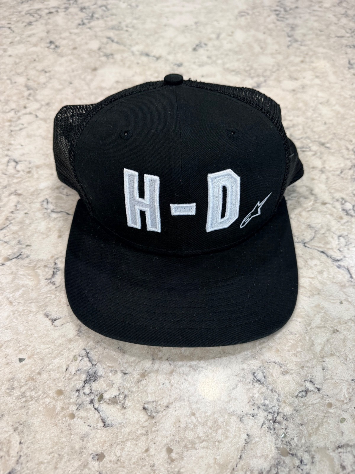 NEW x Harley Davidson Alpine Collab Black Trucker Hat 
