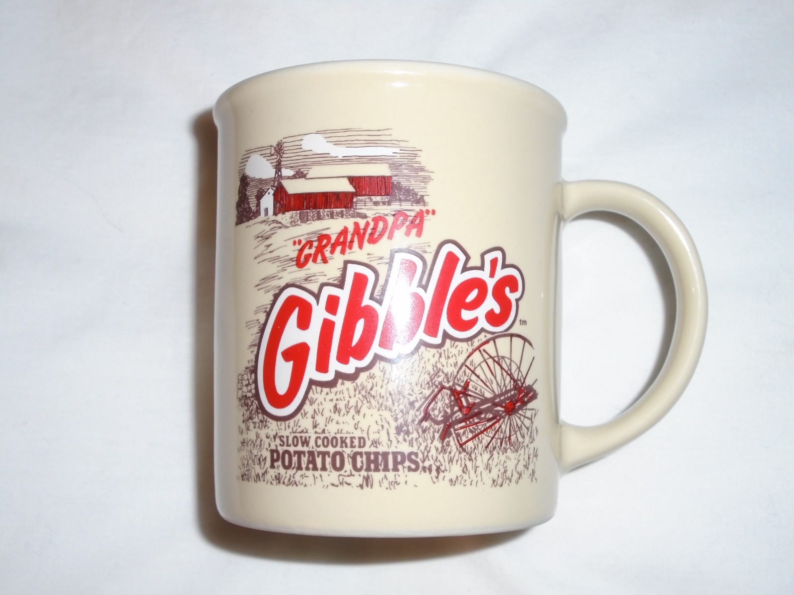 Vintage Grandpa Gibble\'s Potato Chips 3.25\