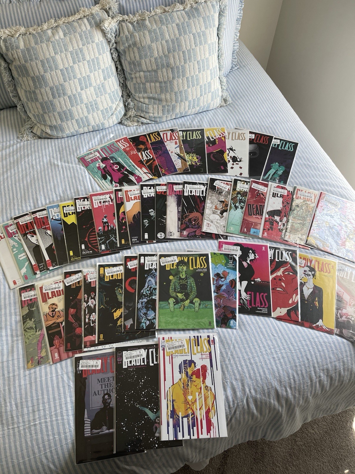Deadly Class (Image Comics) 47 issue Lot NEARLY COMPLETE RUN Deadly Class (Image Comics) 47 issue Lot NEARLY COMPLETE RUN