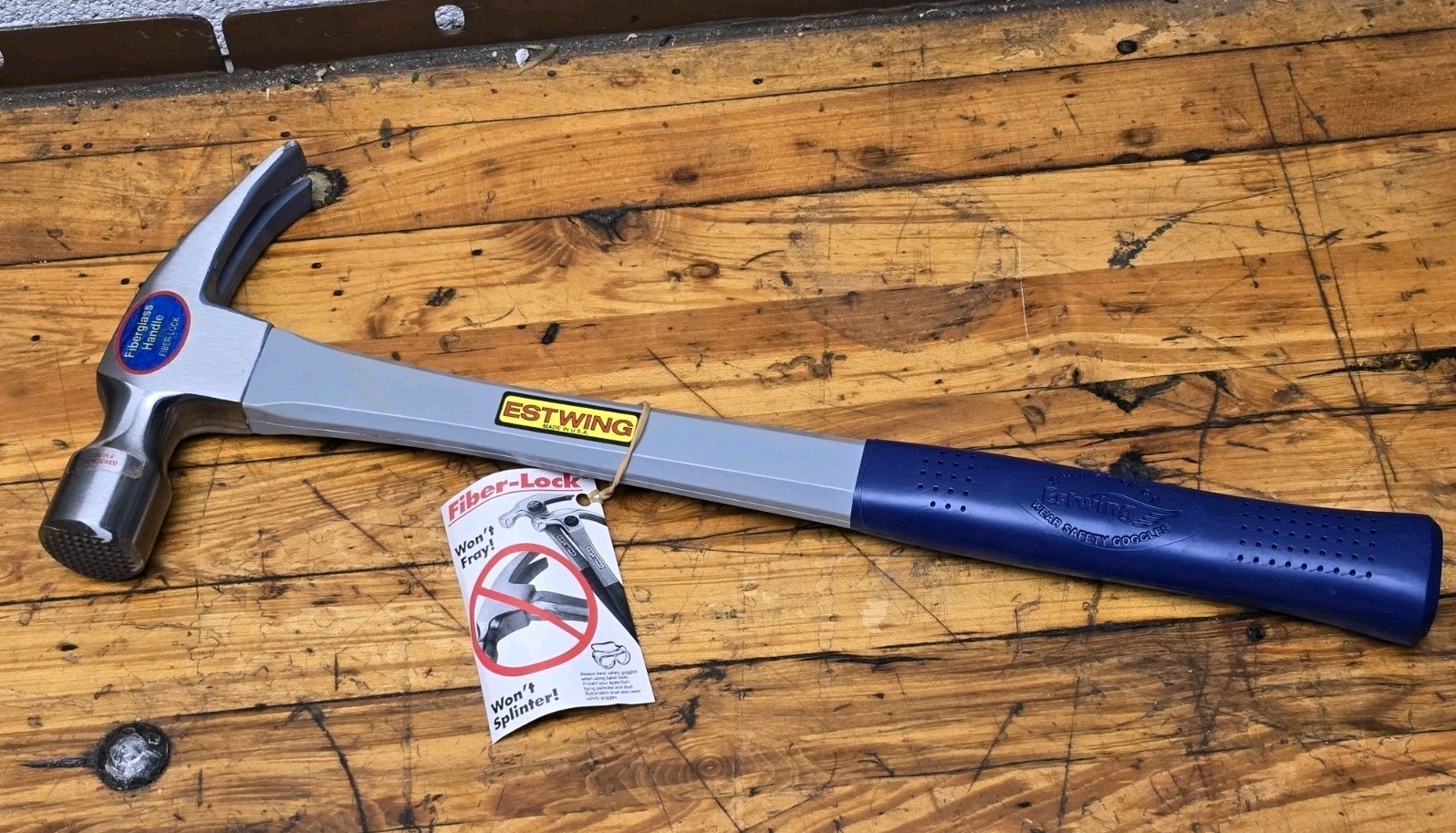 NEW Estwing Hammer 20oz Fiber-Lock FG-20LM Fiberglass Handle Made In USA