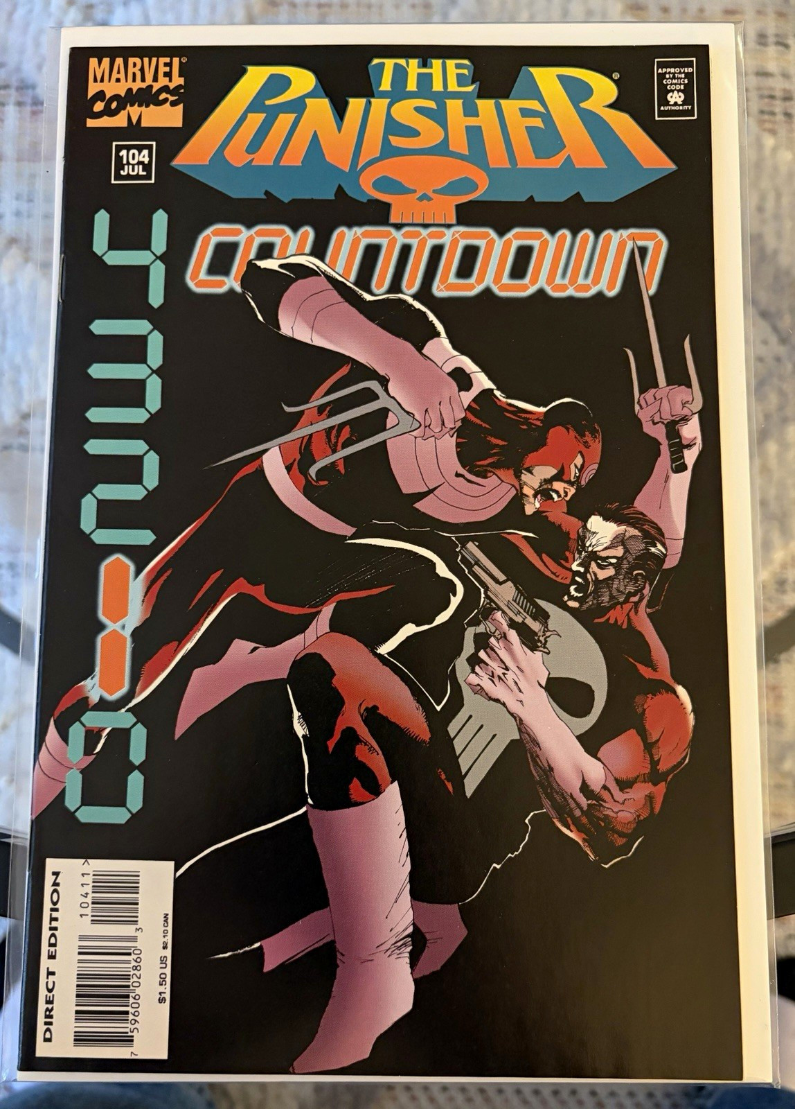 The Punisher #104 Final Issue Of The First Volume.