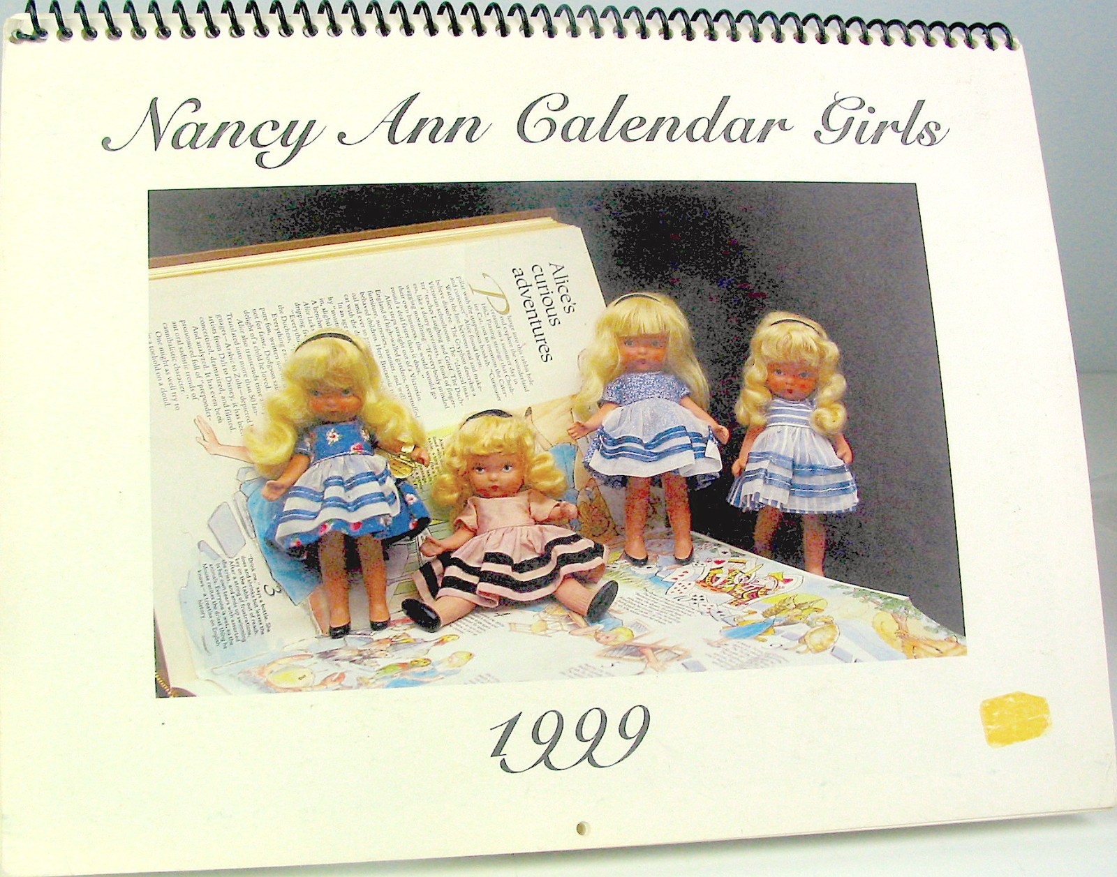 NEAR MINT - UNUSED..1999 NANCY ANN STORYBOOKS CALENDAR GIRLS NEAR MINT - UNUSED..1999 NANCY ANN STORYBOOKS CALENDAR GIRLS