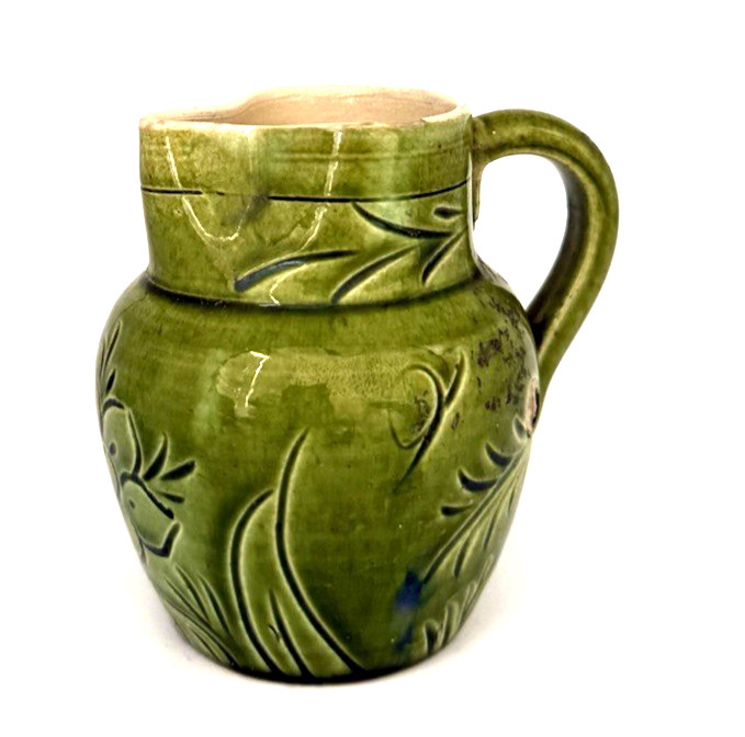 Vintage Green Glazed 3.5 Vintage Green Glazed 3.5