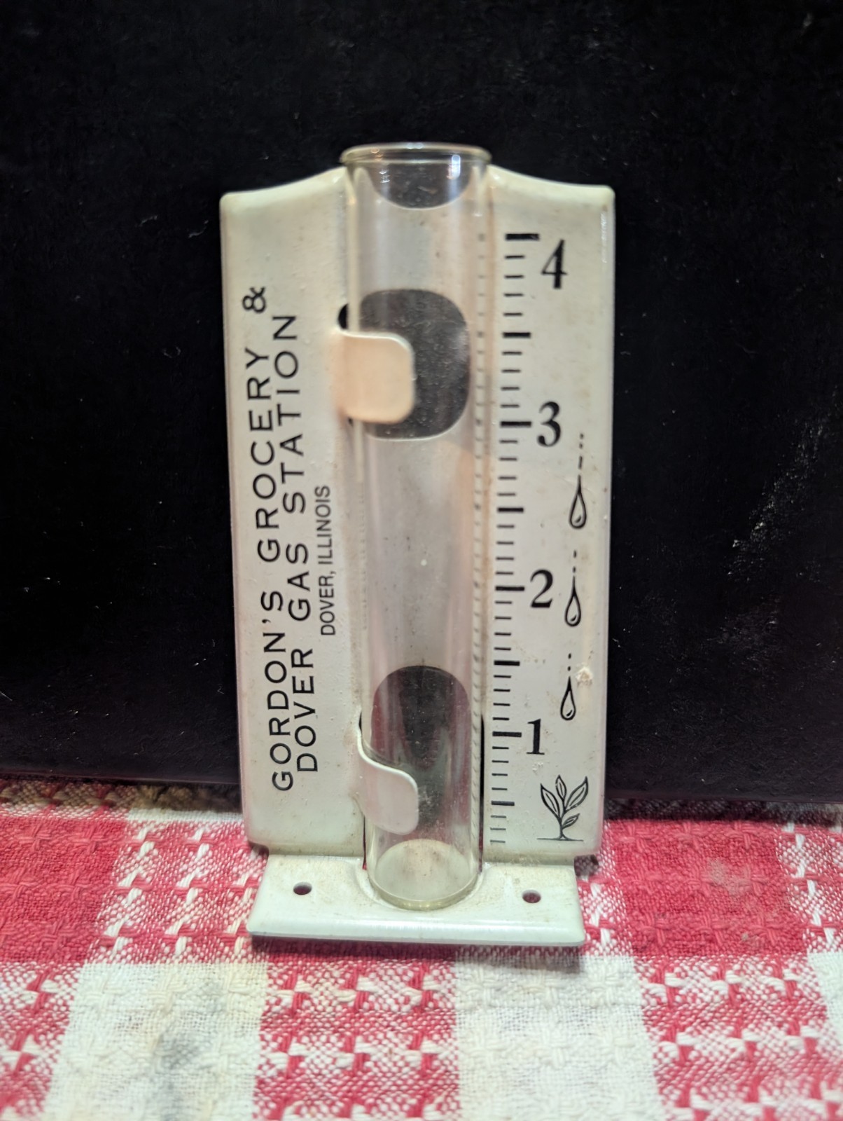 Vintage GORDON'S GROCERY & DOVER HAS STATION DOVER ILLINOIS