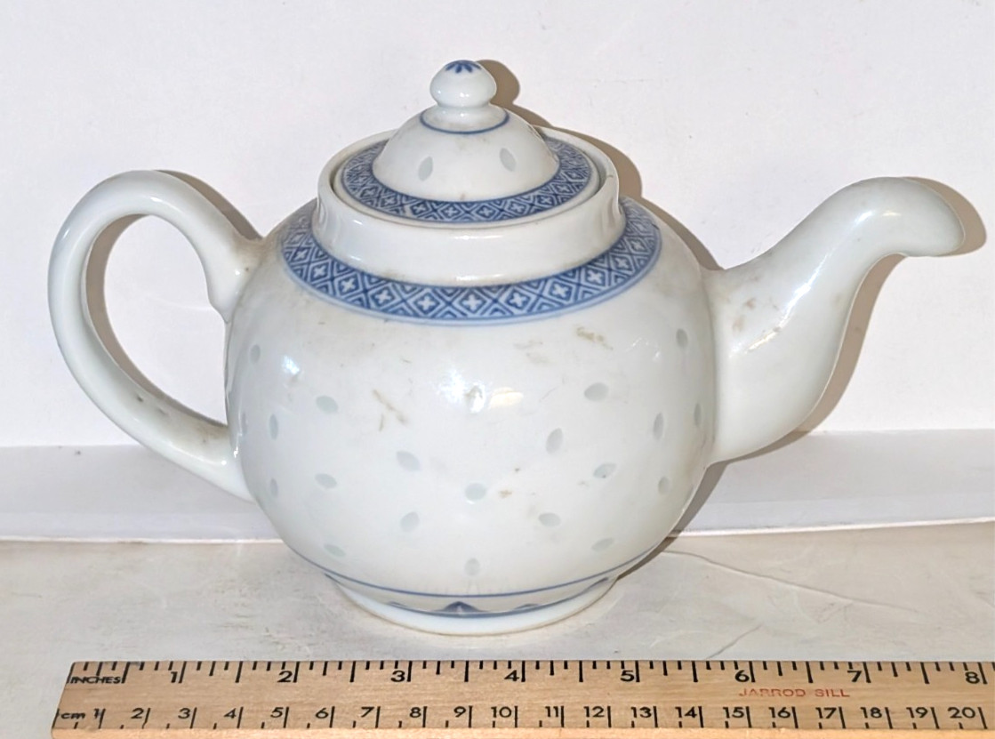 Oriental Porcelain Teapot