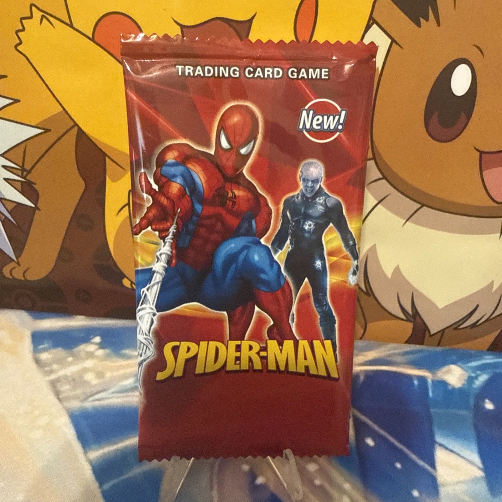 NEW Spiderman Trading Cards. 5 Cards Per Pack Marvel Universe