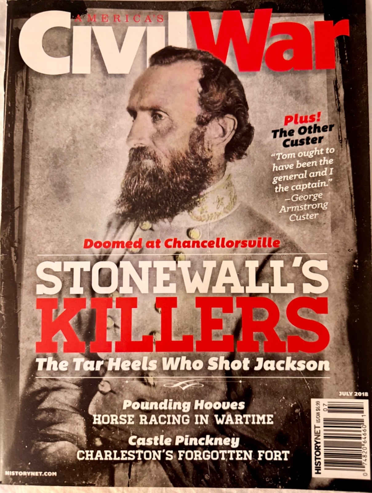 America\'s Civil War Magazine July 2018 Stonewall\'s Killers America\'s Civil War Magazine July 2018 Stonewall\'s Killers