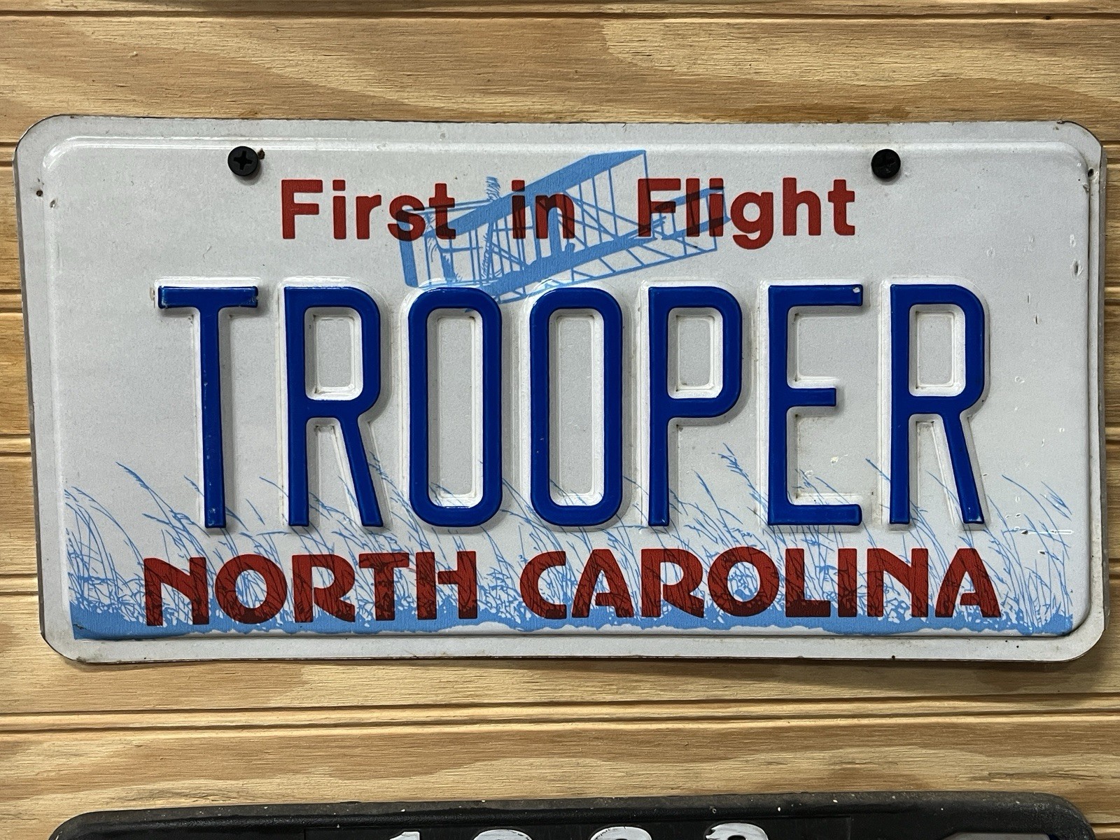 Vintage North Carolina  Vanity License Plate \