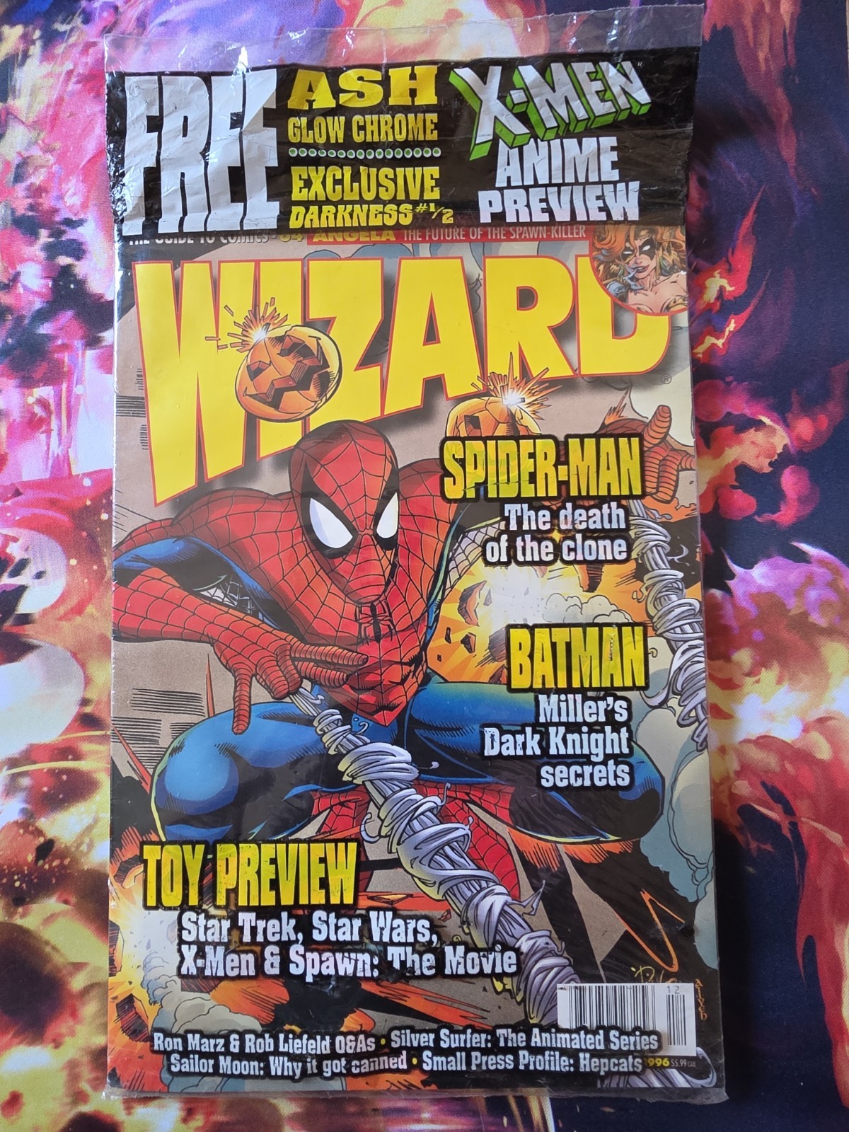 WIZARD Magazine #64 w/ANGELA NM (Wizard Press 1996) NEW \