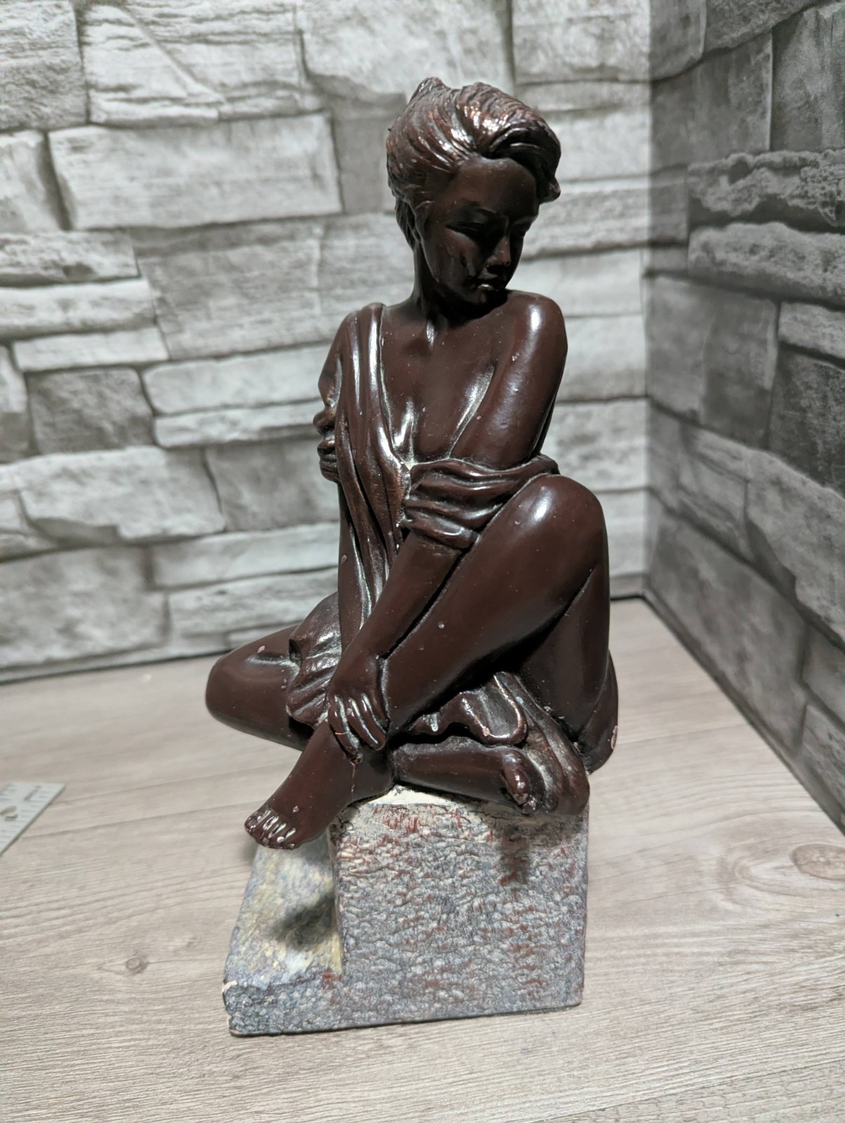REPAIRED Vtg Austin Sculpture 9.75\