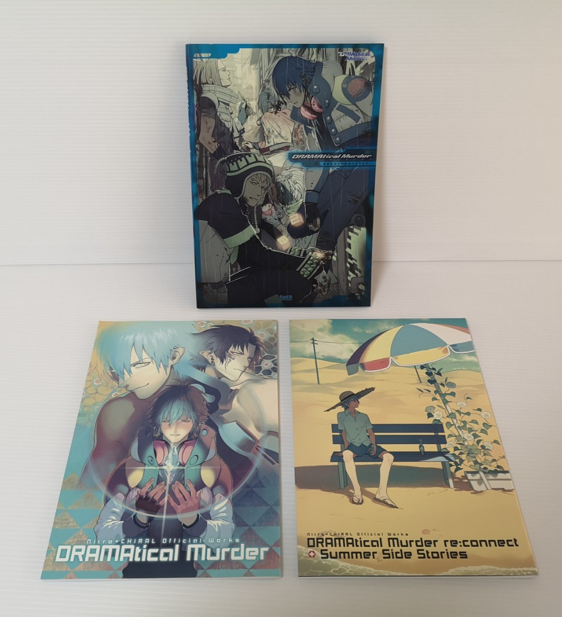 Dramatical Murder Nitro CHiRAL Official Works Art Book Summer Version 3 set