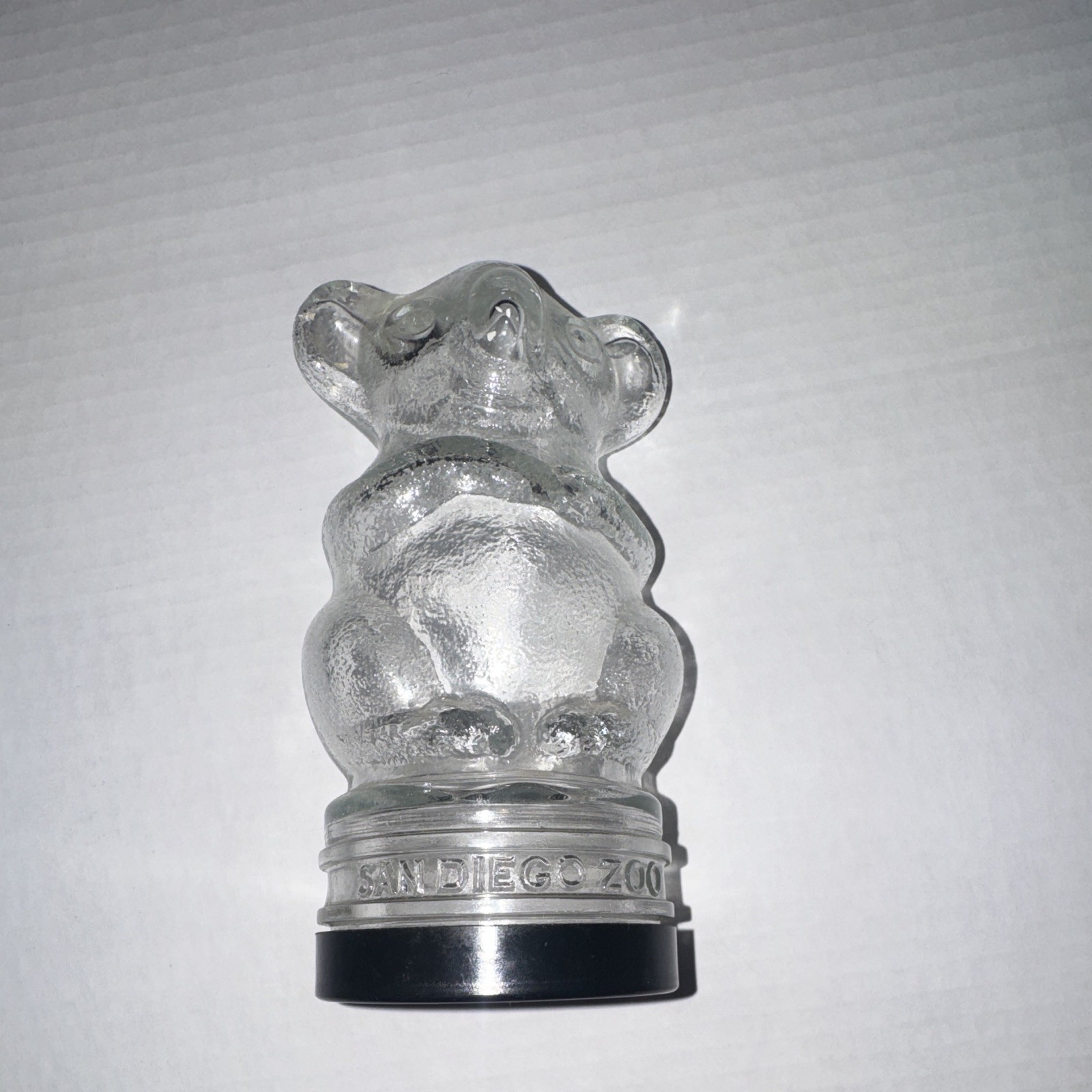 Village Market Gum Balls Koala-Shaped Clear Container Jar San Diego Zoo