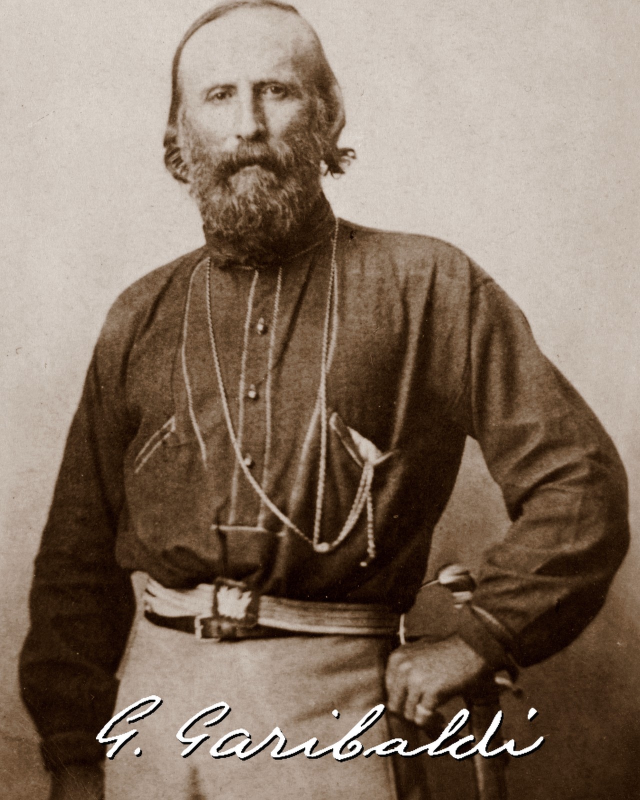 Giuseppe Garibaldi Printed Signature Reprint Not Hand Signed Giuseppe Garibaldi Printed Signature Reprint Not Hand Signed