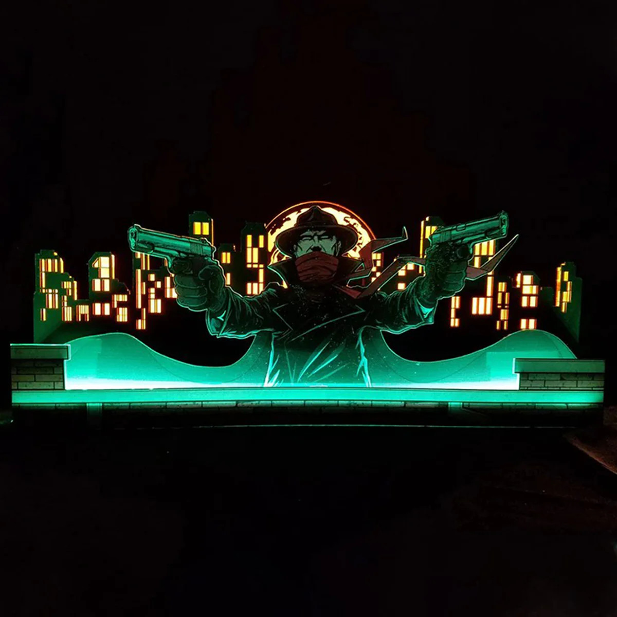 The Shadow Pinball Topper LED RGB Acrylic Topper for Pinball Mahine--