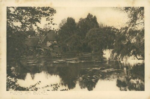 Postcard Fox on the Hump 1909 Strasbourg (No.9305)