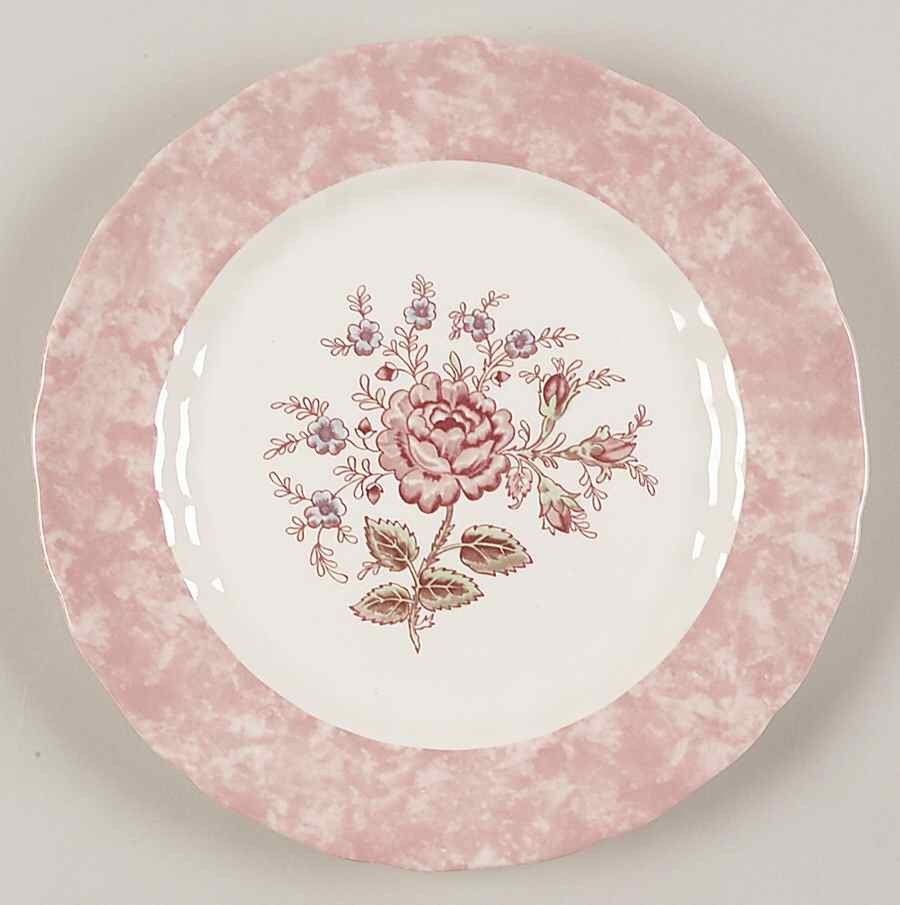 Johnson Brothers Rose Chintz Pink  Accent Dinner Plate 2389819