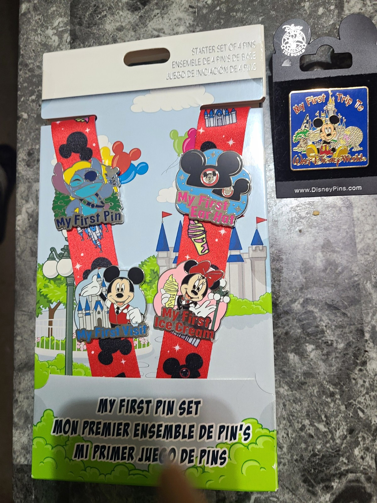 Disney Mickey and Minnie Pin Collection As Pictured