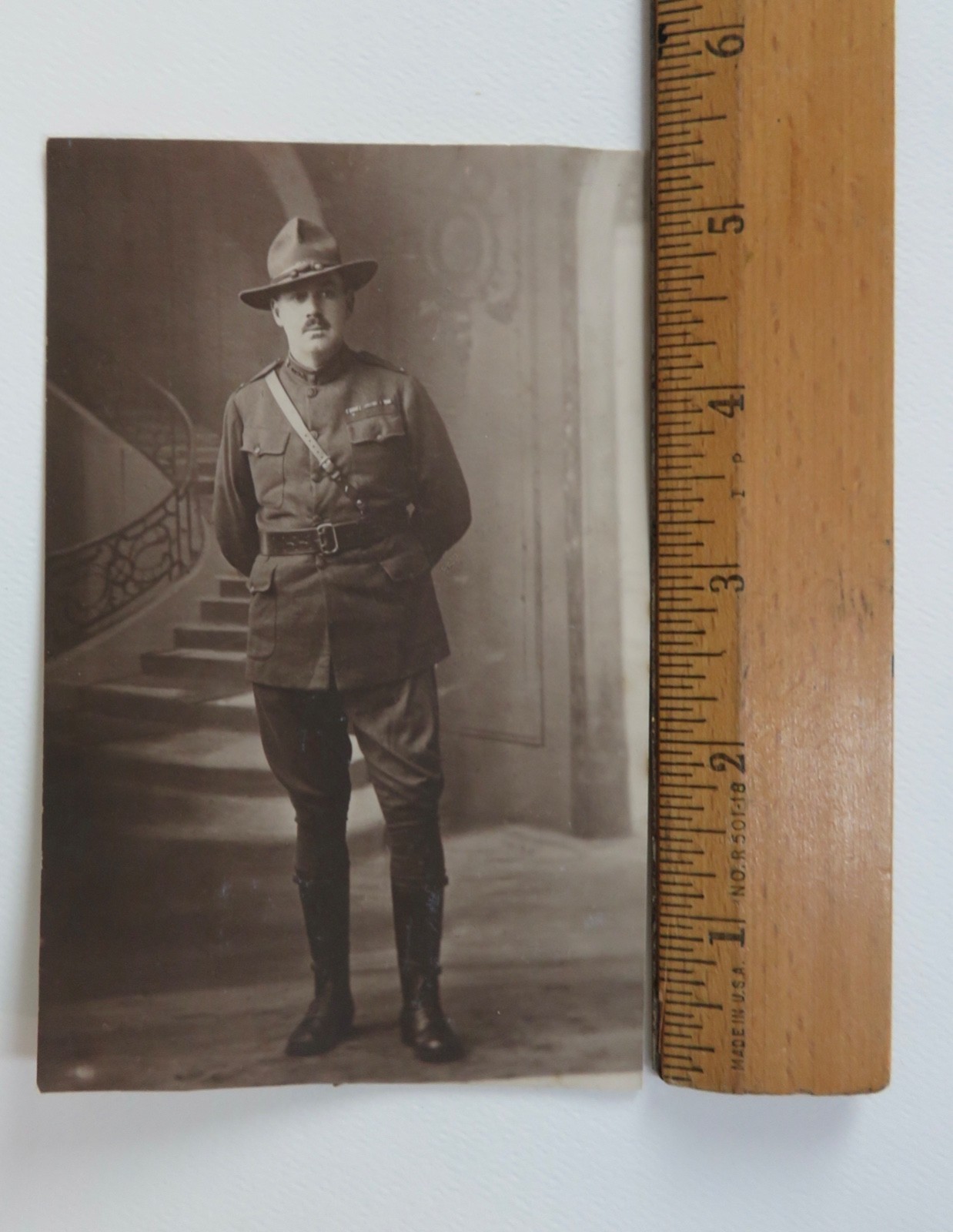 MAJOR GENERAL SIR SAM STEEL ROYAL CANADIAN SOLDIER/POLICE RPPC