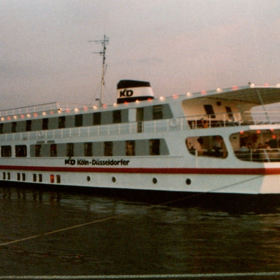 c1970s Germany KD Köln-Düsseldorfer MS Nederland Cruise Ship 6\ c1970s Germany KD Köln-Düsseldorfer MS Nederland Cruise Ship 6\