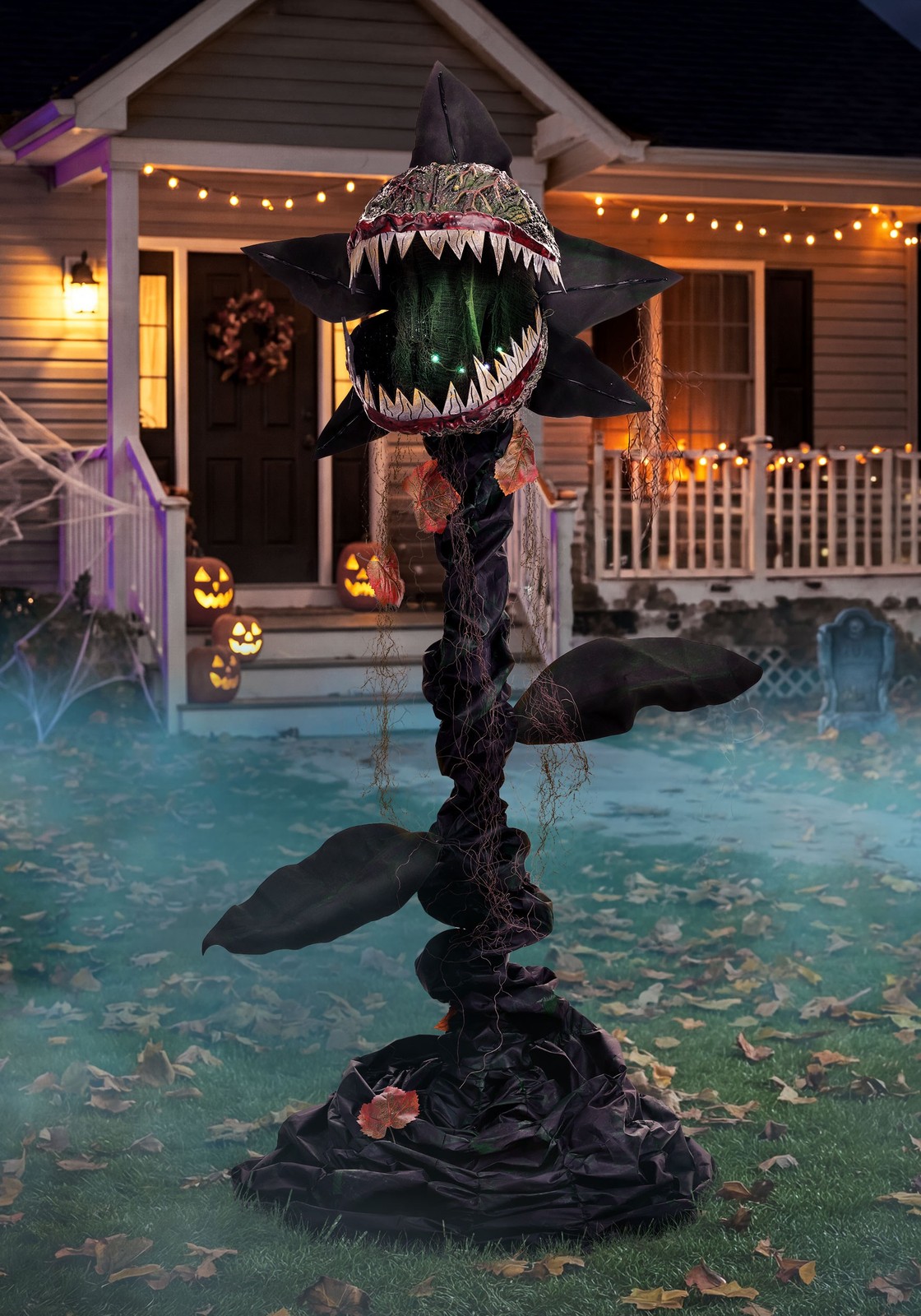 5FT Gnashroot the Carnivorous Plant Animatronic Decoration