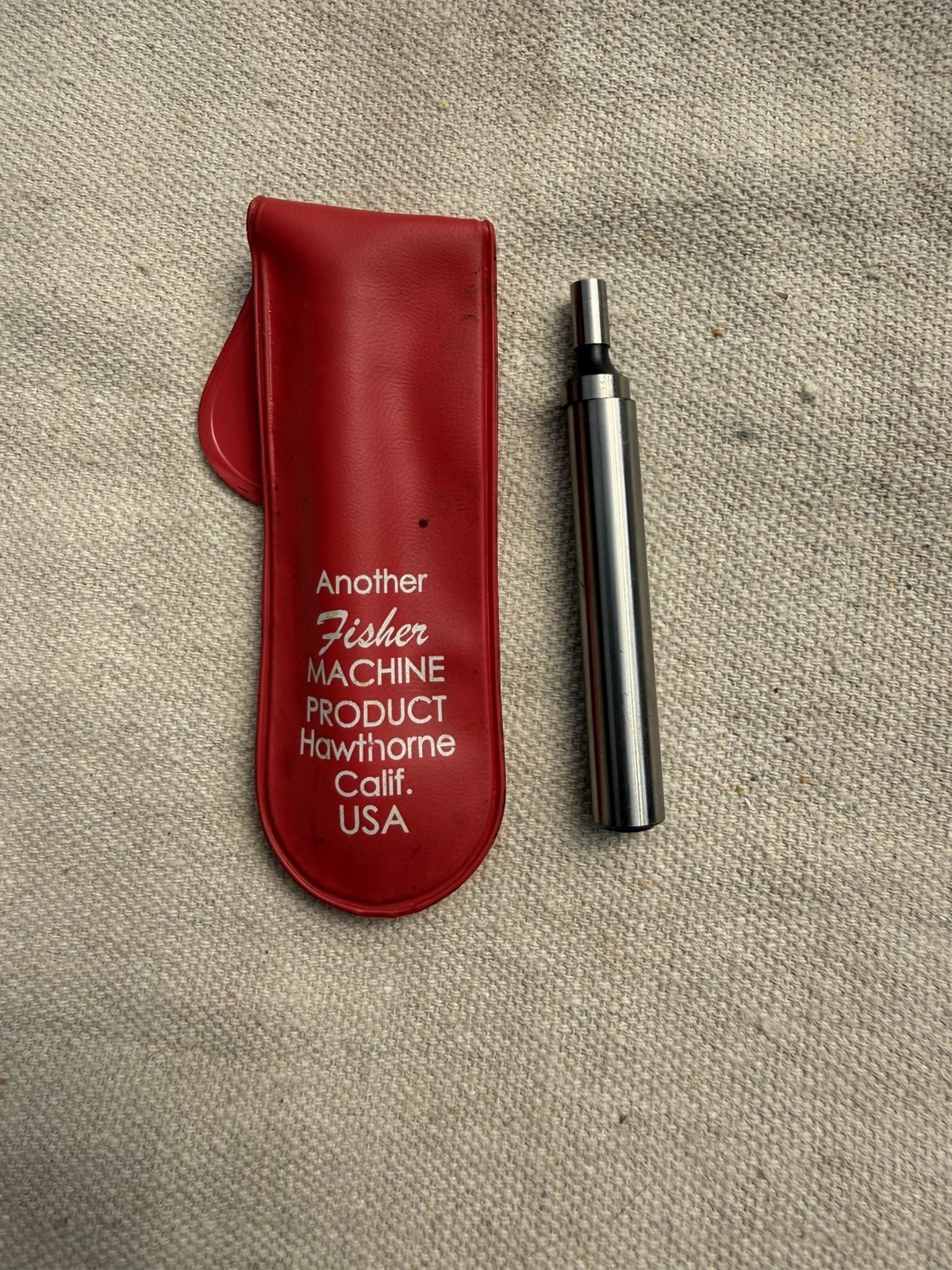 FISHER Machine Products Micro Edge Finder Made USA Original Case Machinist