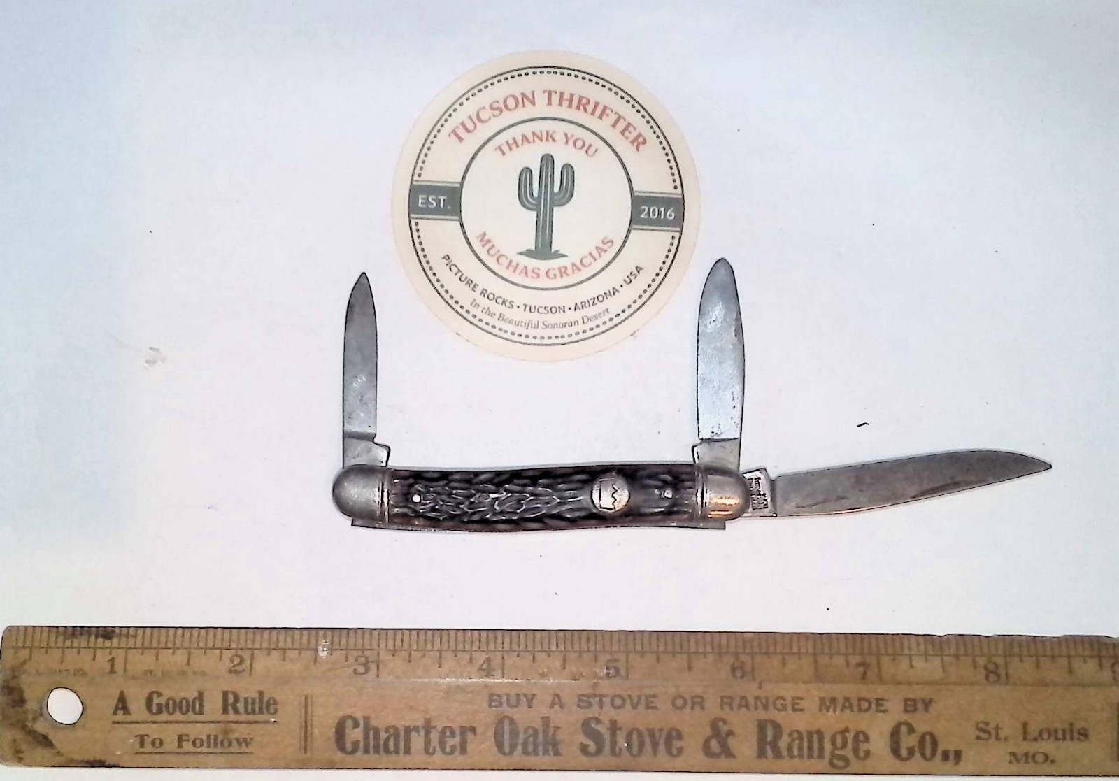 Vintage Imperial Three Blade Pocket Knife. Vintage Imperial Three Blade Pocket Knife.