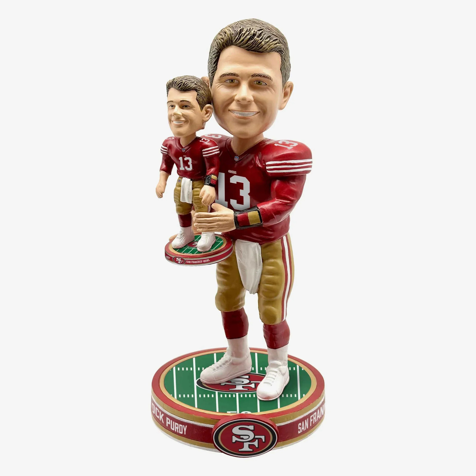Brock Purdy San Francisco 49ers Bobble Dubblz Bobblehead NFL Football