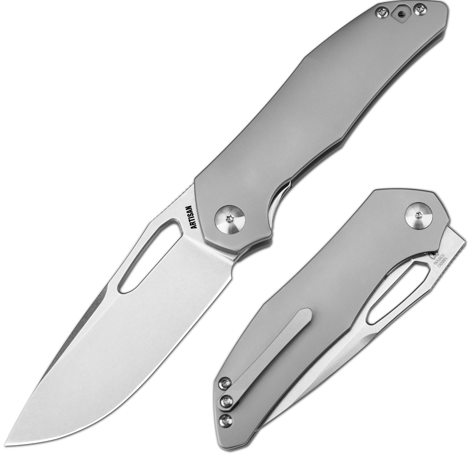 Artisan Keras Framelock Folding Knife 3.25