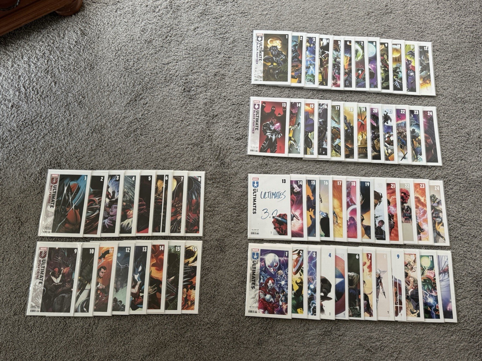 The Ultimates, Ultimate Black Panther, Ultimate Wolverine (All Complete Series)
