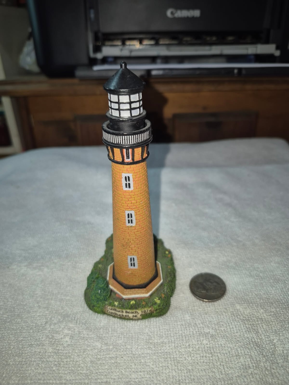 1998 Lefton's Historic American Lighthouse Currituck Beach DR26