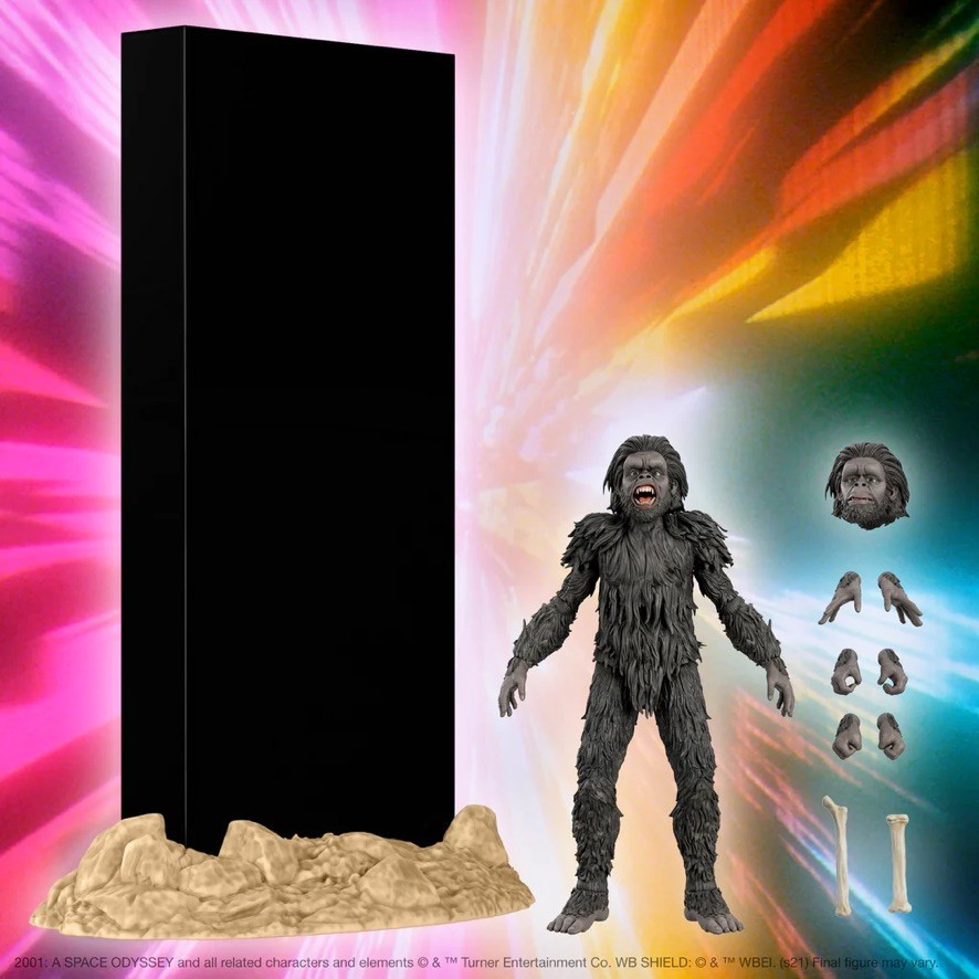 2001 A Space Odyssey Moon Watcher Figure & Monolith | NEW | SEALED