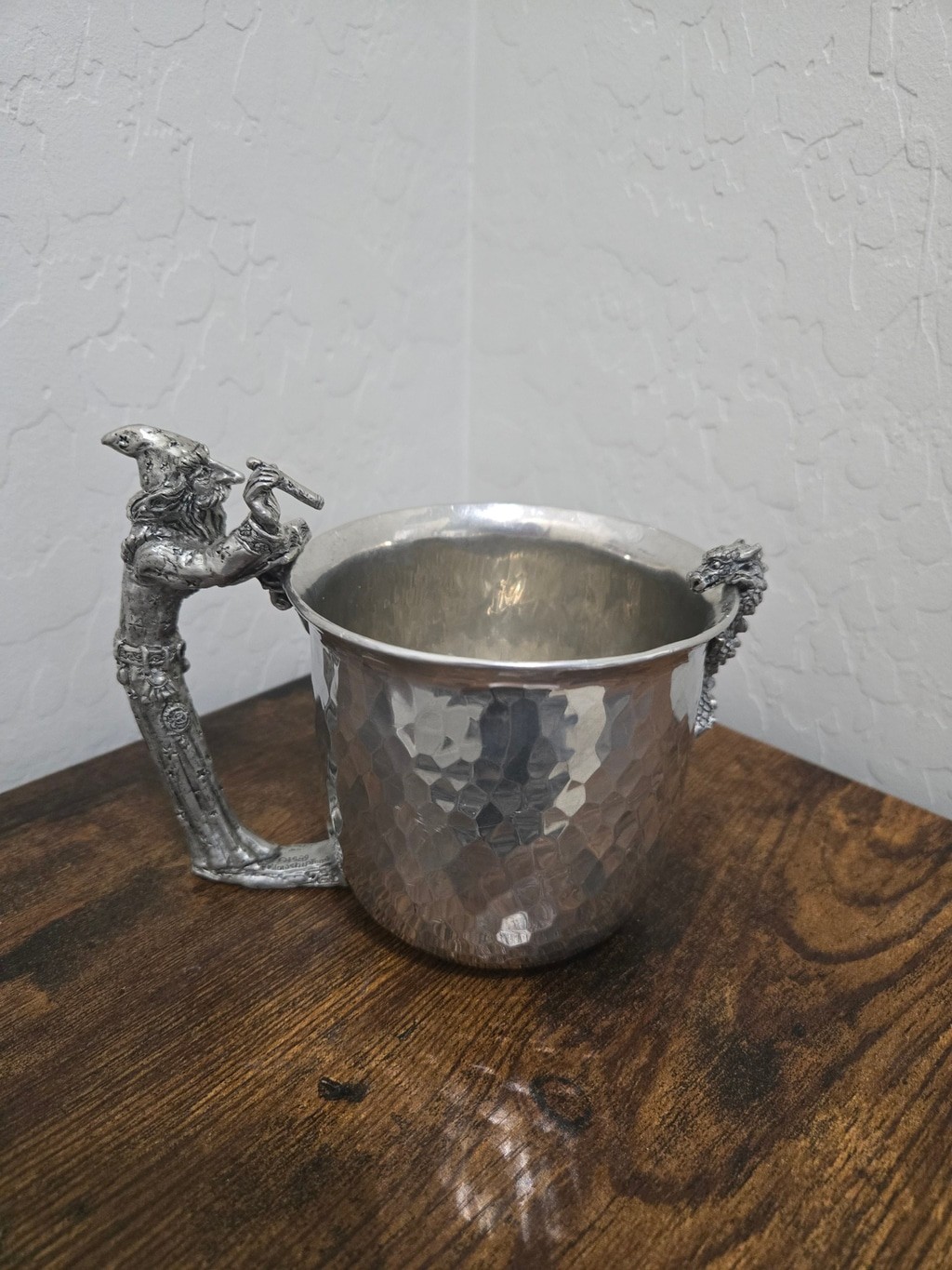 1989 Fellowship Foundry Wizard Dragon Pewter Mug Tankard Kevin O\'Hare Fantasy 1989 Fellowship Foundry Wizard Dragon Pewter Mug Tankard Kevin O\'Hare Fantasy