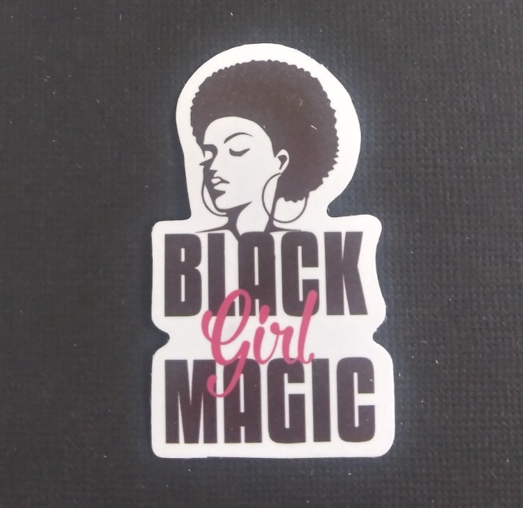 Beautiful African American Women Sticker 2.18\