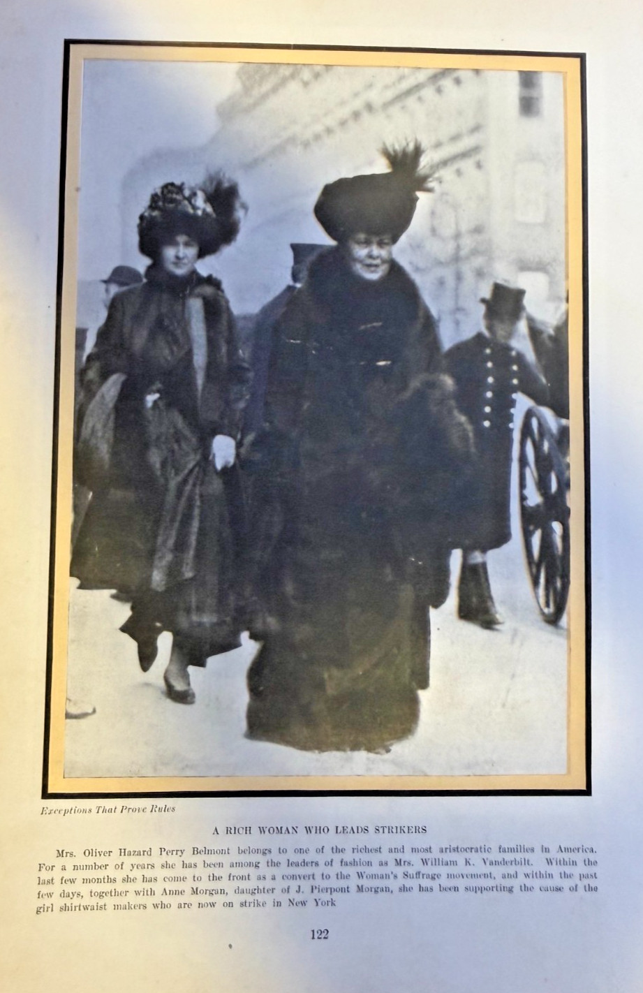 1910 Vintage Magazine Illustration Mrs. Oliver Hazzard Perry