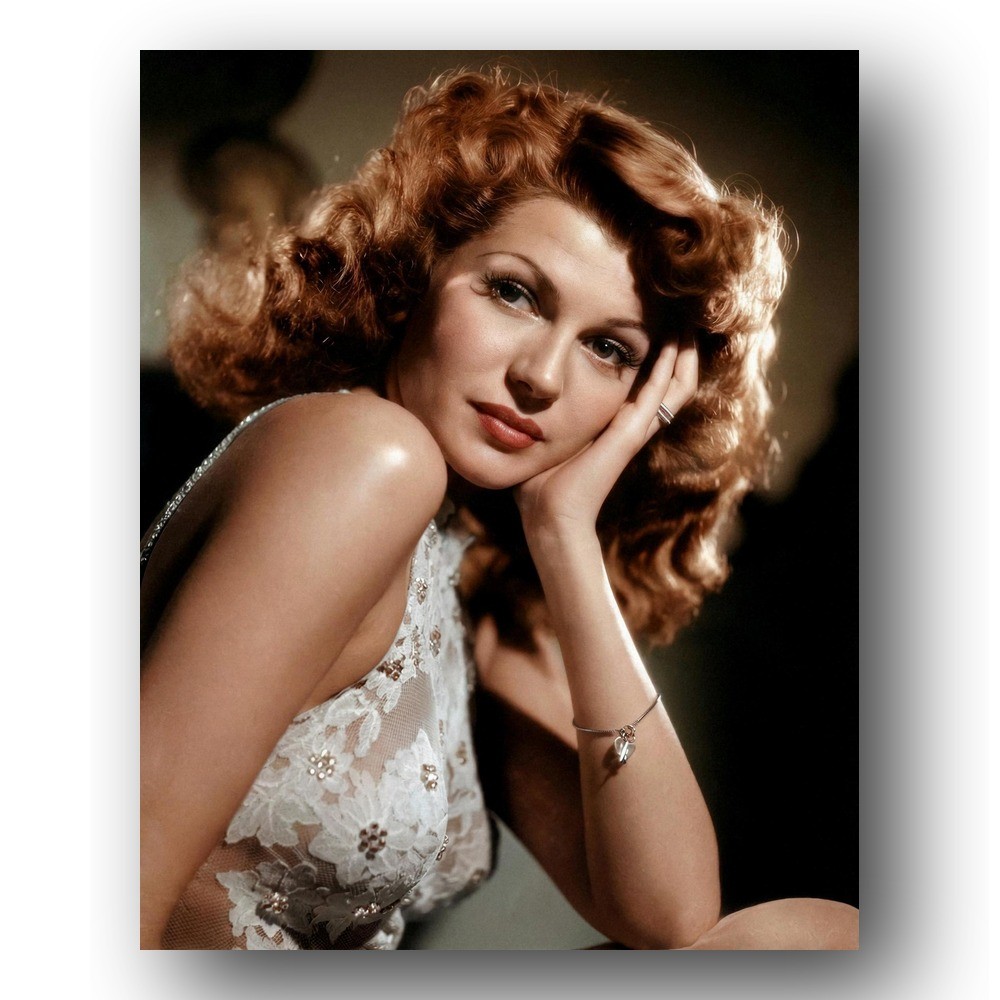 Rita Hayworth Photo 8x10 Portrait Classic Hollywood Film Star-83