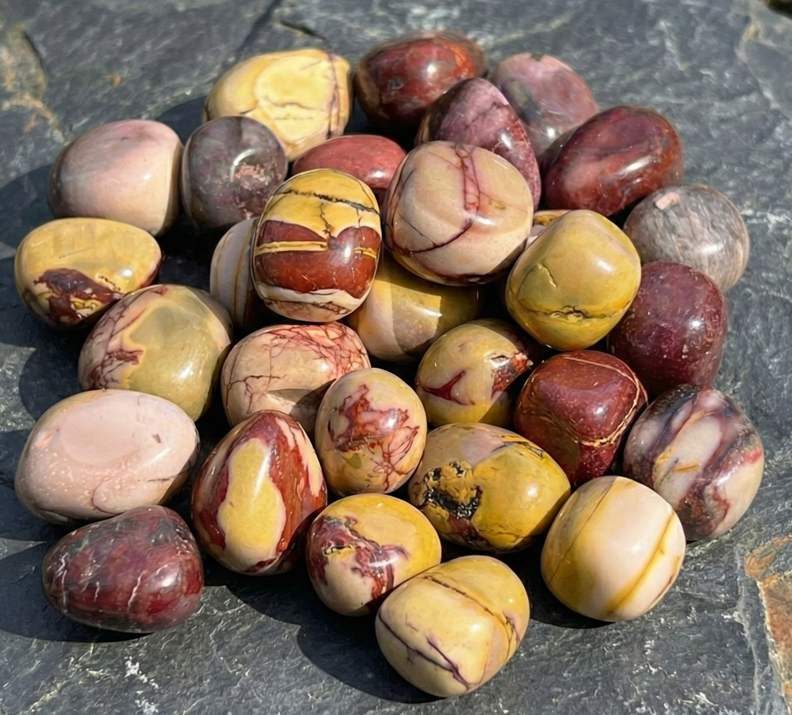 Mookaite Jasper Tumbled Stones Mineral (By The Piece or Pound) Australia