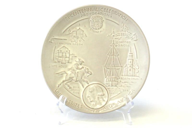 1972 Frankoma Bi-Centennial Collector Plate 