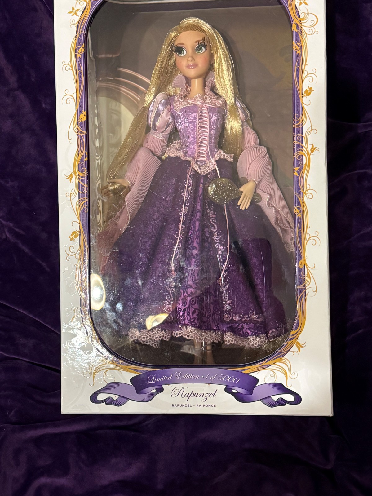 Disney Store Rapunzel Limited Edition Doll #3,337 of 5,000 NIB Disney Store Rapunzel Limited Edition Doll #3,337 of 5,000 NIB