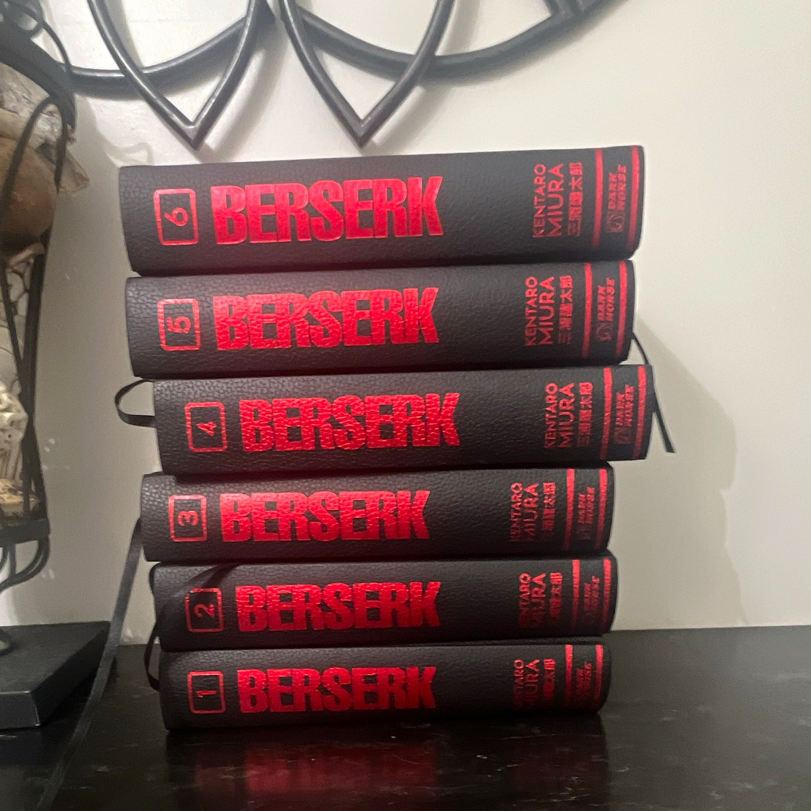 Berserk Manga Lot Vol 1-6 Hardcover Deluxe Editions Kentaro Miura