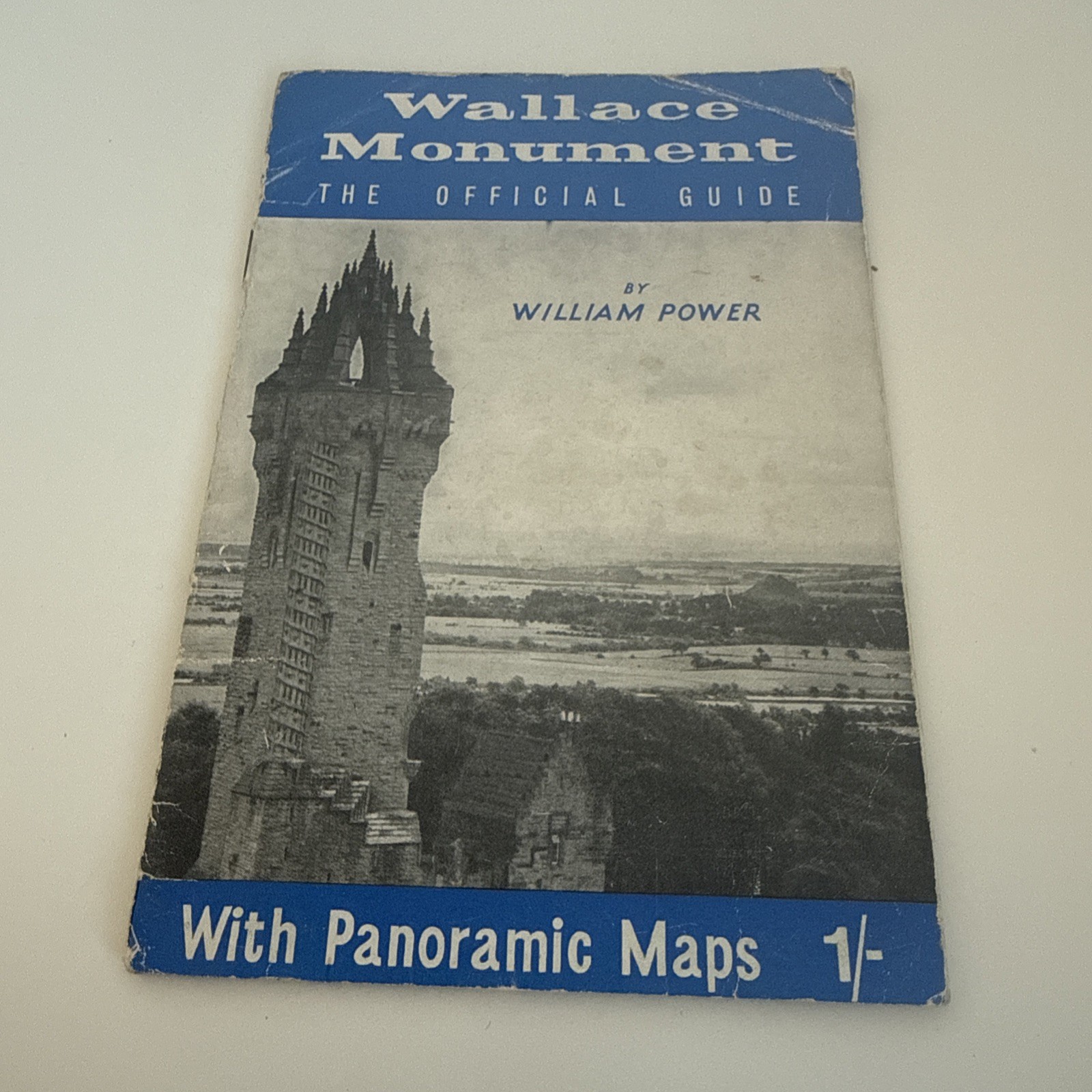 Vintage Wallace Monument The Official Guide book, William Power, C.1960s?