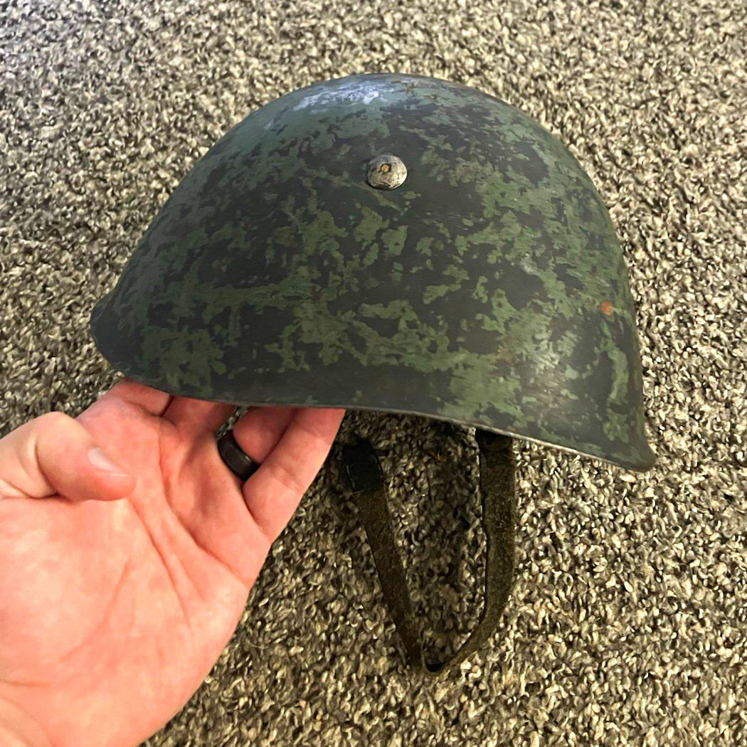 WWII Italian M33 Helmet