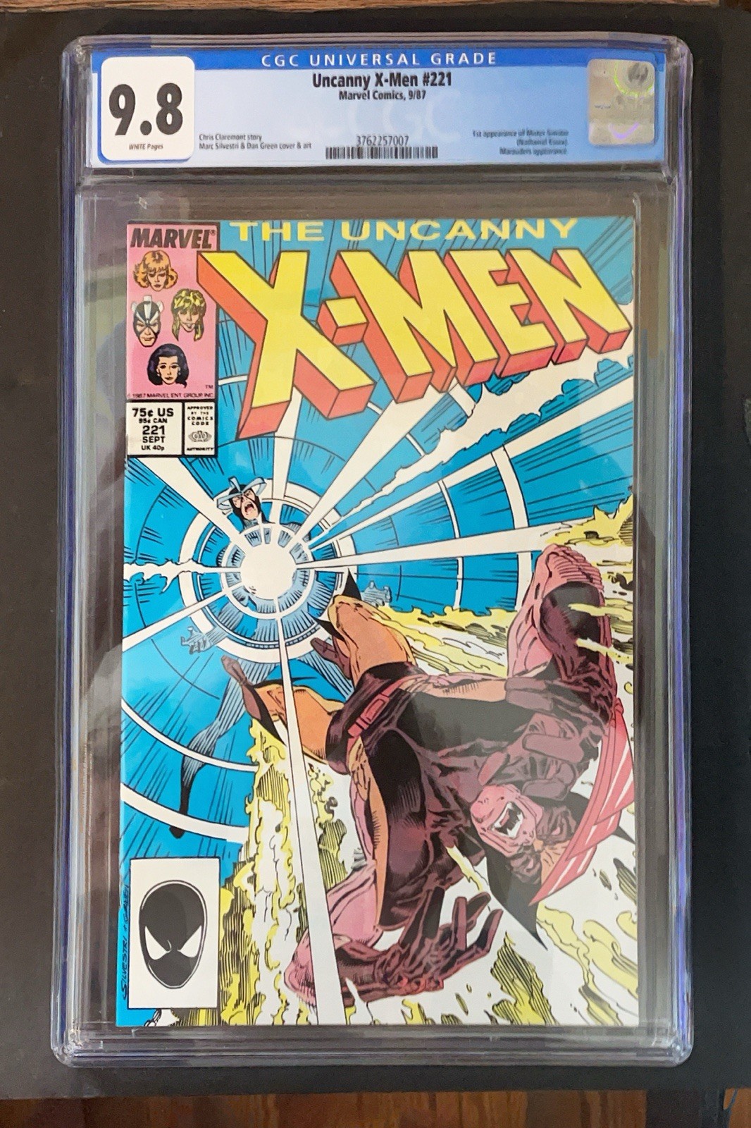 Uncanny X-Men #221 CGC 9.8, First Mr. Sinister, Adam Driver Announced MCU Role Uncanny X-Men #221 CGC 9.8, First Mr. Sinister, Adam Driver Announced MCU Role
