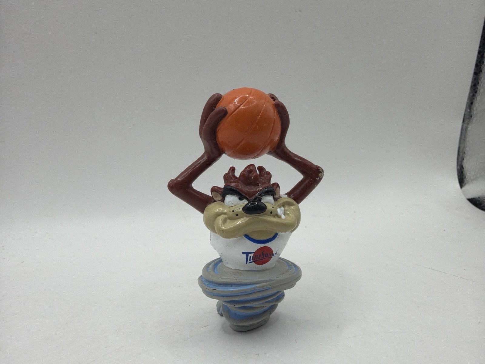 Vintage 1996 Tazmanian Devil PVC Figure Topper Space Jam Basketball Looney Tunes